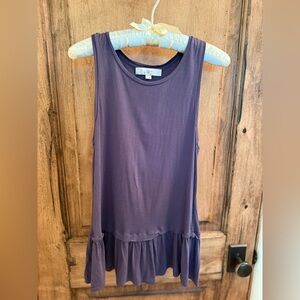 LOFT Deep Purple Top